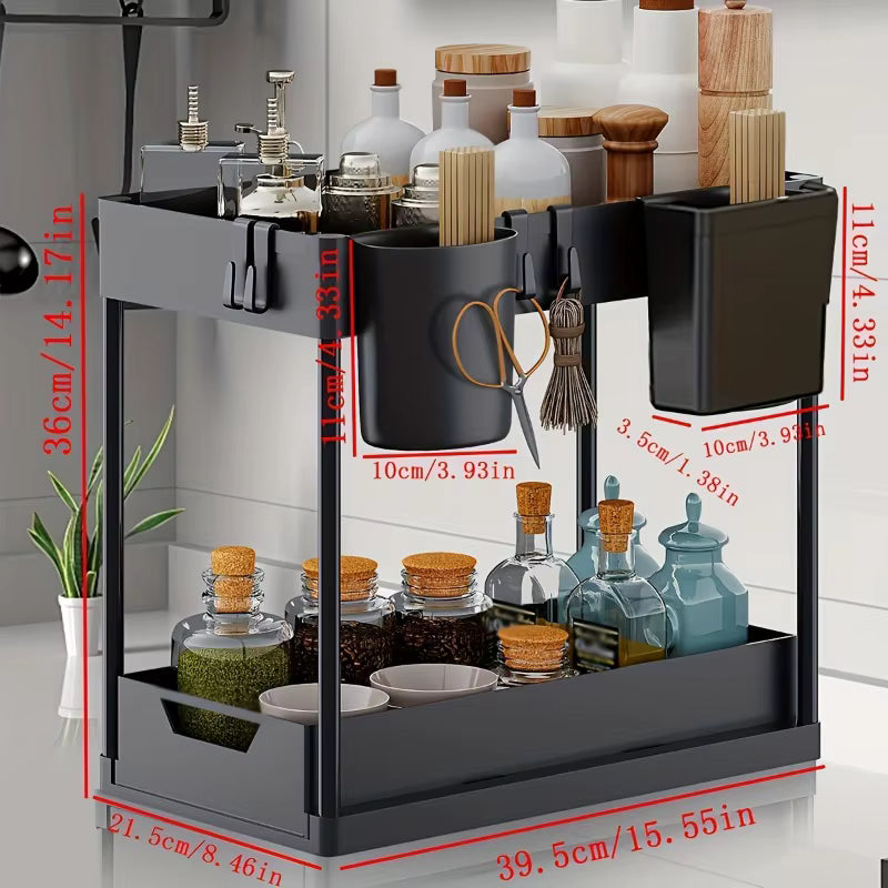 Slide Out Cabinet Organizer