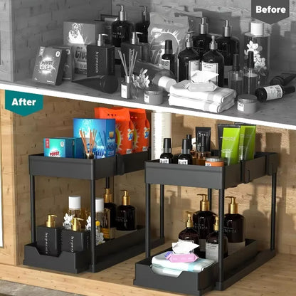Slide Out Cabinet Organizer